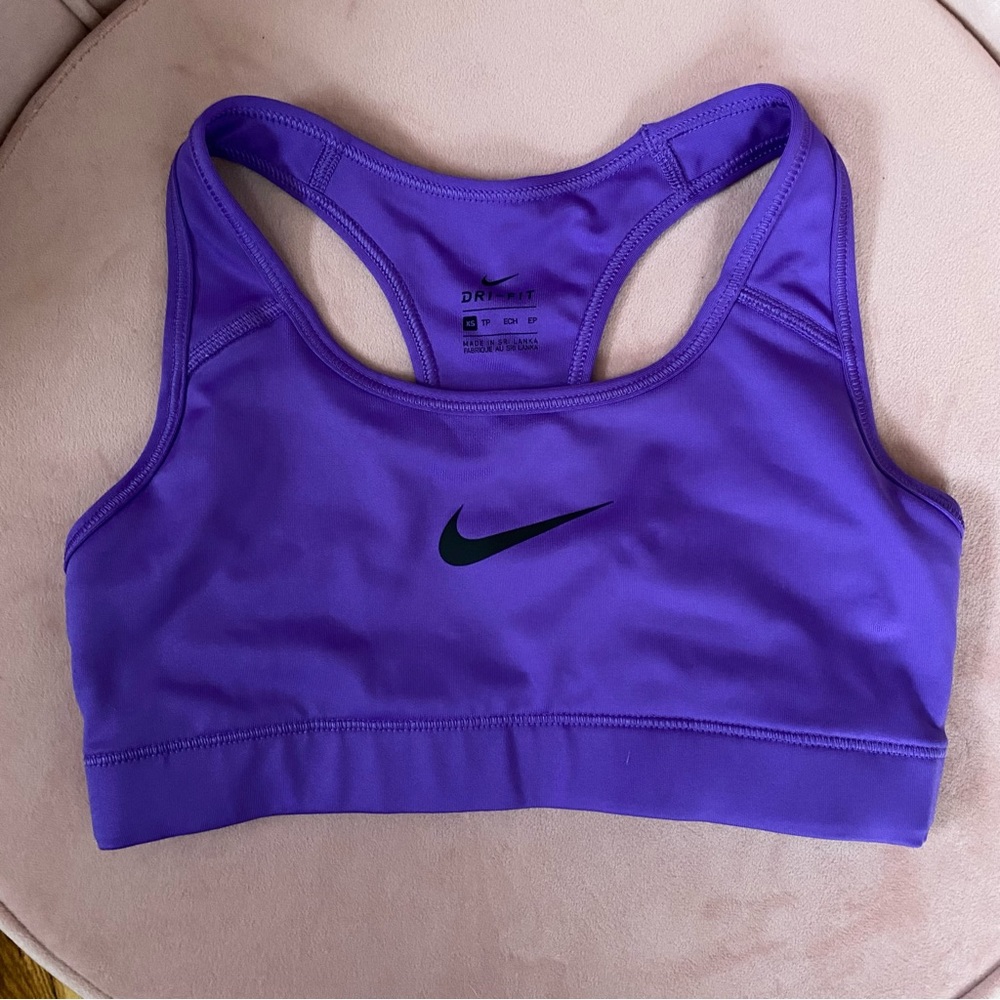 Purple Nike Sports Bra | X-Small